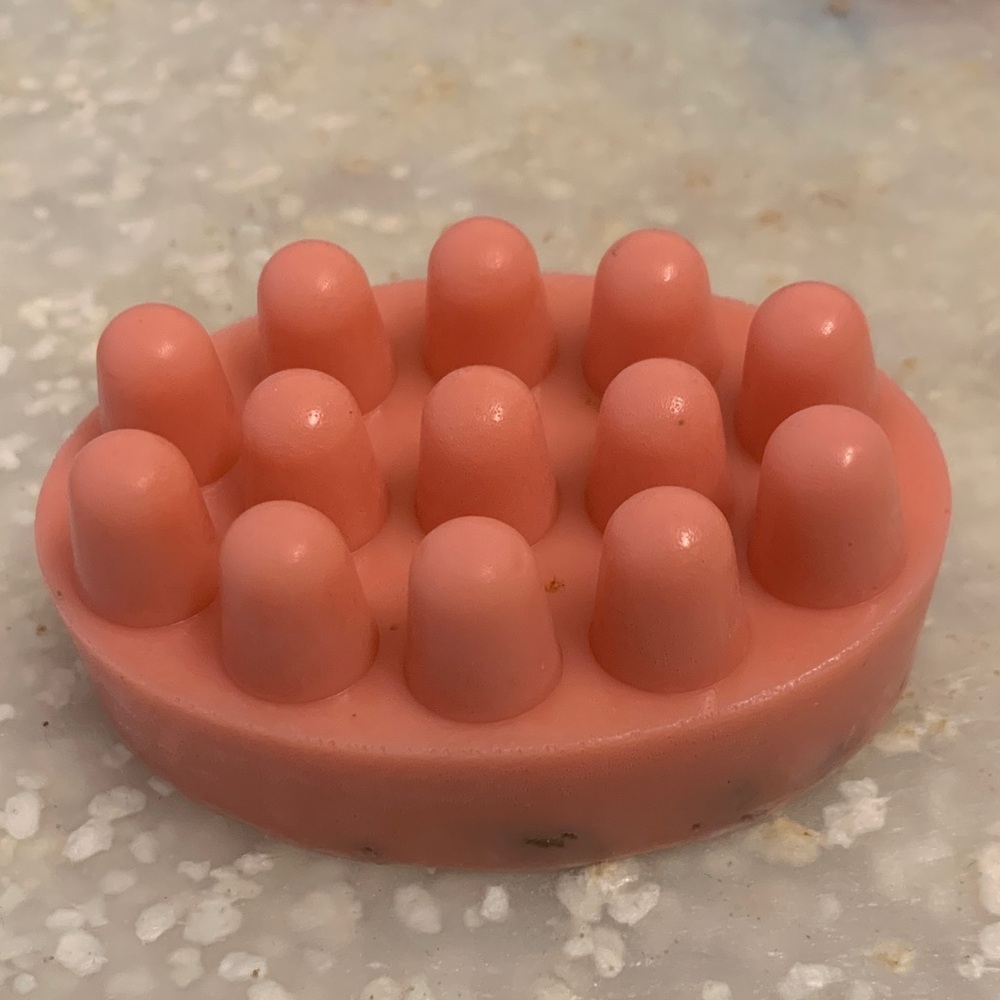 Pink Goats Milk Massage Soap Bar Handmade